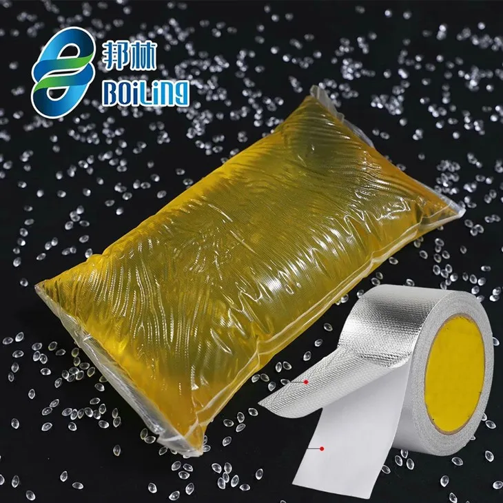 ایلومینیم فوائل ٹیپ گرم پگھلنے والی چپکنے والی