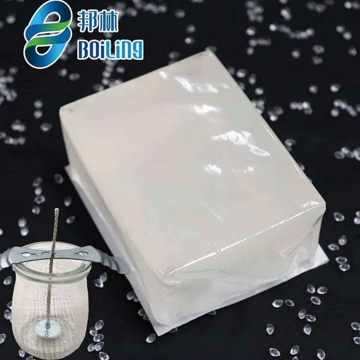 کینڈل وِک فکسنگ گرم پگھلنے والی چپکنے والی