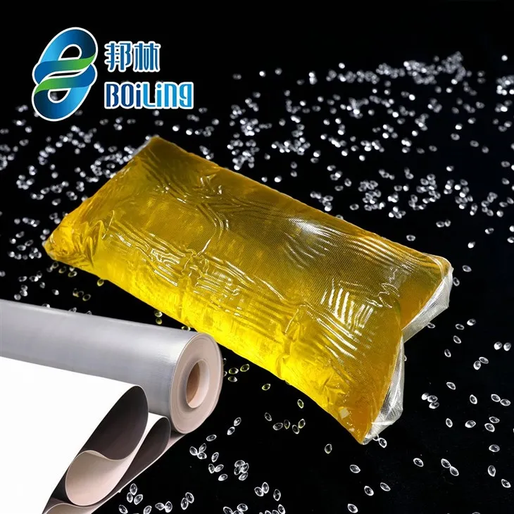 TPO پنروک شیٹ مواد کے لئے PSA گرم پگھل چپکنے والی