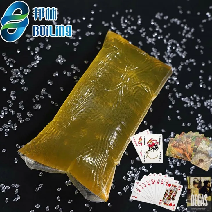 تاش کھیلنے کے لیے گرم پگھلنے والی چپکنے والی