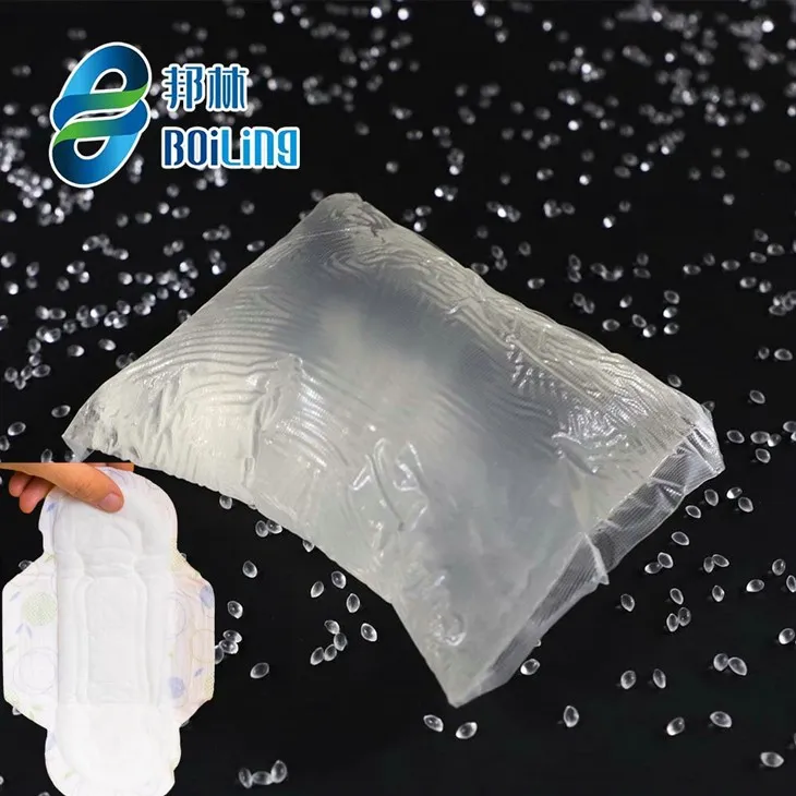 سینیٹری نیپکن گرم پگھلنے والا چپکنے والا